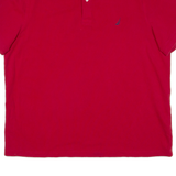 NAUTICA Mens Polo Shirt Red XL