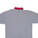 TOMMY HILFIGER Golf Mens Polo Shirt Blue Striped L