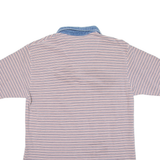 MICKEY INC Mickey Mouse Mens Polo Shirt Red Striped XL