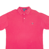 NAUTICA Mens Polo Shirt Pink M