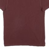 ALL SAINTS Mens Polo Shirt Maroon M