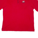 NASCAR Mens Polo Shirt Red 2XL