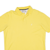 NAUTICA Mens Polo Shirt Yellow M