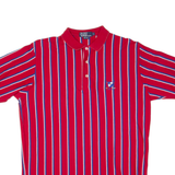 POLO RALPH LAUREN Mens Polo Shirt Red Striped L