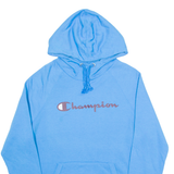 CHAMPION Mens Blue Hoodie S