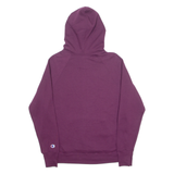 CHAMPION Womens Purple Hoodie M