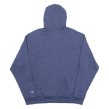 CHAMPION Mens Blue Hoodie L