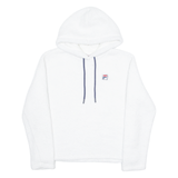 FILA Fluffy Womens White Hoodie S