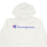CHAMPION Mens Grey Hoodie M