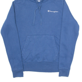 CHAMPION Mens Blue Hoodie S