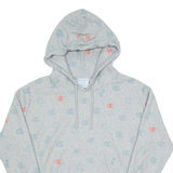 CHAMPION REVERSE WEAVE All Over Print Mens Grey Hoodie S