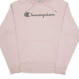 CHAMPION Mens Pink Hoodie M