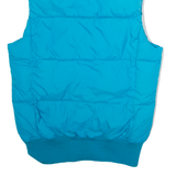 PUFFA Womens Puffer Gilet Blue Nylon UK 12