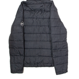 DIESEL Womens Puffer Jacket Black Hooded M