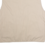 OCCHI & BELLI Utility Mens Gilet Beige Twill 2XL