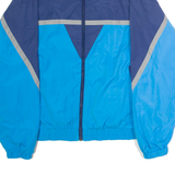 CSS Mens Windbreaker Jacket Blue Colourblock XL