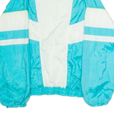 SUN SET Sport Mens Shell Jacket Blue 90s Colourblock M
