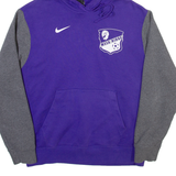 NIKE Mens Purple Hoodie M