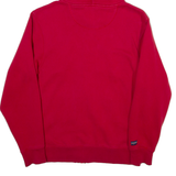 JANSPORT Mens Red Hoodie Full Zip S