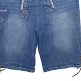 Womens Denim Shorts Black M W32