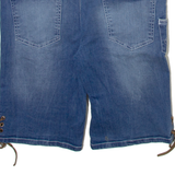 Womens Denim Shorts Black M W32