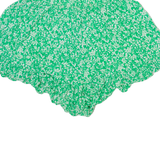 ZARA Womens Casual Shorts Green Floral M W26