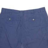 CARLO COLUCCI Mens Cargo Shorts Blue XL W38
