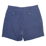CARLO COLUCCI Mens Cargo Shorts Blue XL W38
