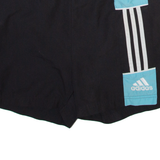 ADIDAS Mens Swimming Shorts Black S W32