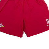 NIKE Mens Casual Shorts Red L W30