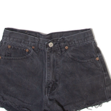 LEVI'S 501 Womens Denim Shorts Grey XS W26