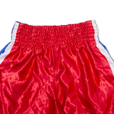 KRU RICK LEWIS Mens Sports Shorts Red Relaxed L W28