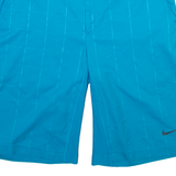 NIKE Mens Casual Shorts Blue Check S W31