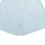 ADIDAS Womens Casual Shorts Blue UK 10 W26