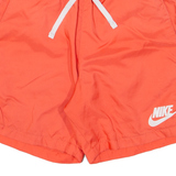 NIKE Mesh Lining Mens Swimming Shorts Pink Relaxed XS W26