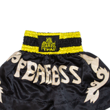 Thai Boxing Mens Sports Shorts Black Relaxed XS W20