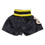Thai Boxing Mens Sports Shorts Black Relaxed XS W20