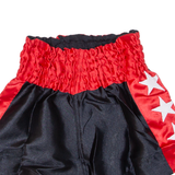 EAGLES GYM Thai Boxing Mens Sports Shorts Red Relaxed XS W22