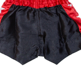 EAGLES GYM Thai Boxing Mens Sports Shorts Red Relaxed XS W22