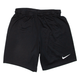 NIKE Mens Sports Shorts Black Relaxed L W30