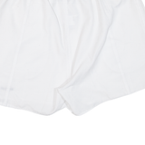 REEBOK Womens Sports Shorts White Relaxed UK 12 W30