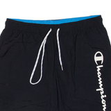 CHAMPION Mesh Lining Mens Swimming Shorts Black Relaxed S W31