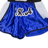 Thai Boxing Mens Sports Shorts Blue Relaxed S W22