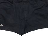 ADIDAS Womens Chino Shorts Black Relaxed L W36