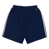 ADIDAS Mesh Lining Mens Sports Shorts Blue Relaxed M W30