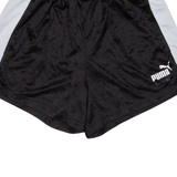 PUMA Mens Sports Shorts Black Relaxed S W25