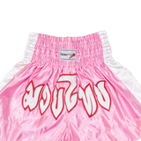Thai Boxing Mens Sports Shorts Pink Relaxed S W22
