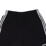ADIDAS Mens Sports Shorts Black Relaxed XL W33
