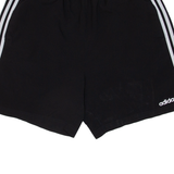 ADIDAS Mens Sports Shorts Black Relaxed XL W33