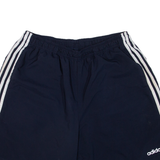 ADIDAS Mesh Lining Mens Sports Shorts Blue Relaxed XL W32